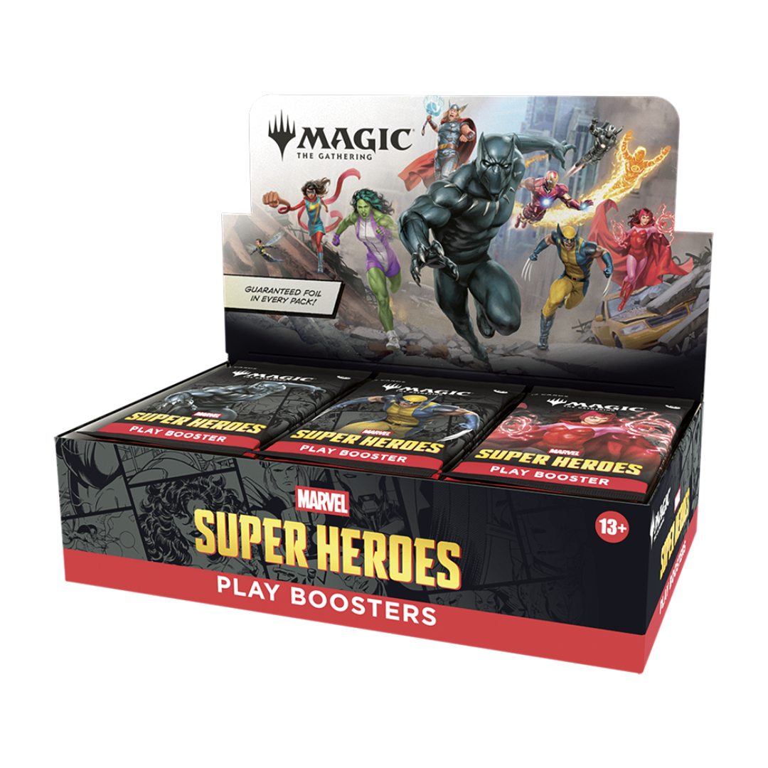 Marvel Super Heroes Play Booster Box