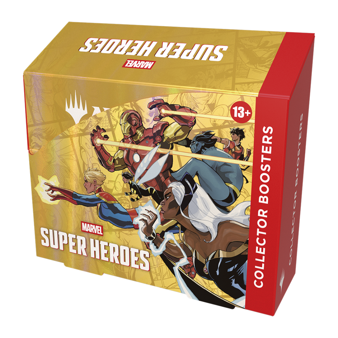 Marvel Super Heroes Collector Booster Display