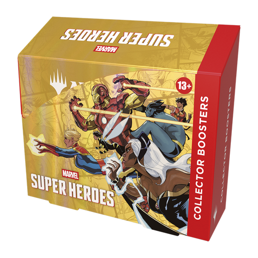 Marvel Super Heroes Collector Booster Display